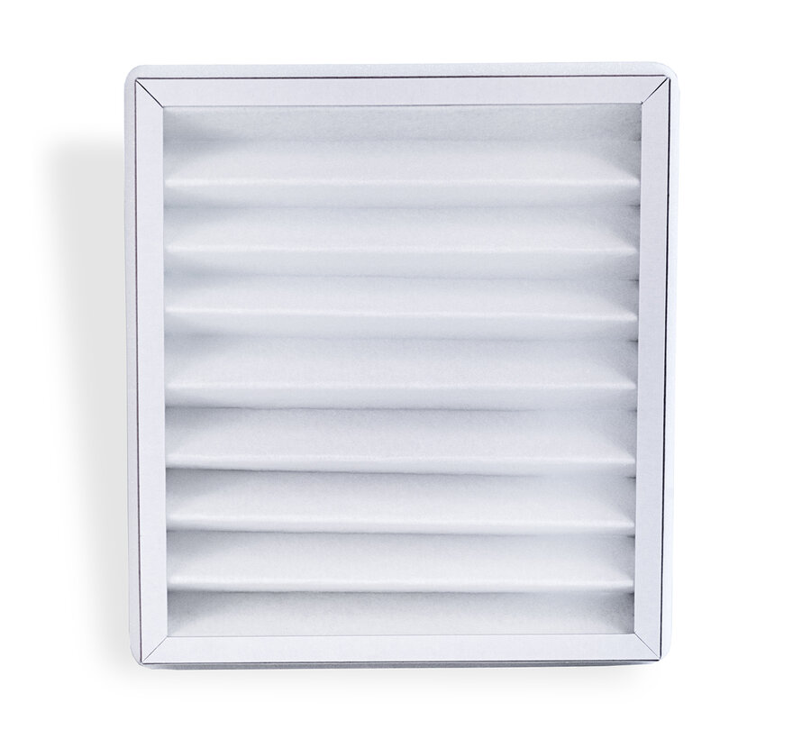 Inventum Modul-AIR Red/Blue Filter G4 - HQ-Filters House Brand - 248×223×46 mm - ISO Coarse 75% - Z-line construction - Compatible with S1090030