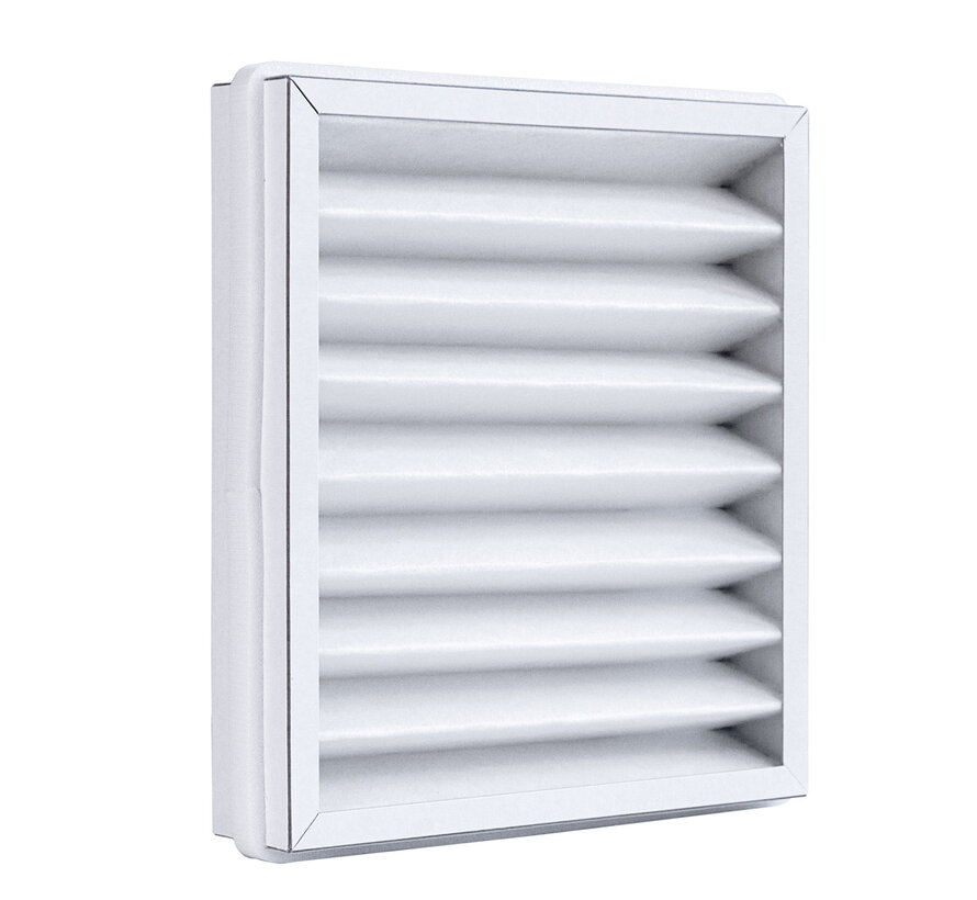 Inventum Modul-AIR Red/Blue Filter G4 - HQ-Filters House Brand - 248×223×46 mm - ISO Coarse 75% - Z-line construction - Compatible with S1090030