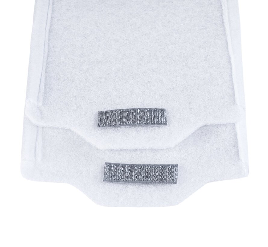 Zehnder WHR 930 / 950 / 960 G3 Filter Set (2 pieces) - HQ-Filters House Brand - 200×500 mm - ISO Coarse 50% - Velcro - Compatible with 006040120