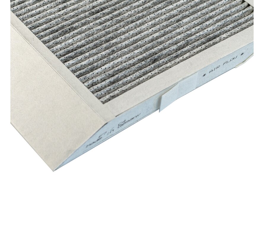 Brink Flair 300 / 400 Carbon Filter F7 - HQ-Filters House Brand - 510×245 mm - ISO ePM1 - Z-line beveled sides - Compatible with 532704