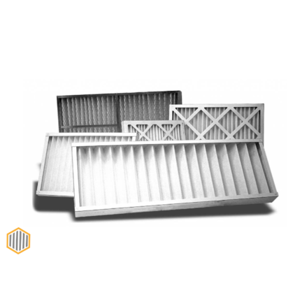 Panel filter cardboard frame Series PFK - F7