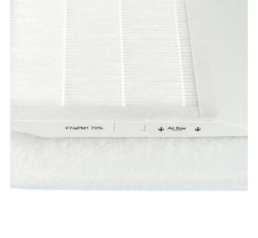 Brink Flair 300 / 400 filter set - 2 pieces | G4+F7 | 245×510 mm | House brand