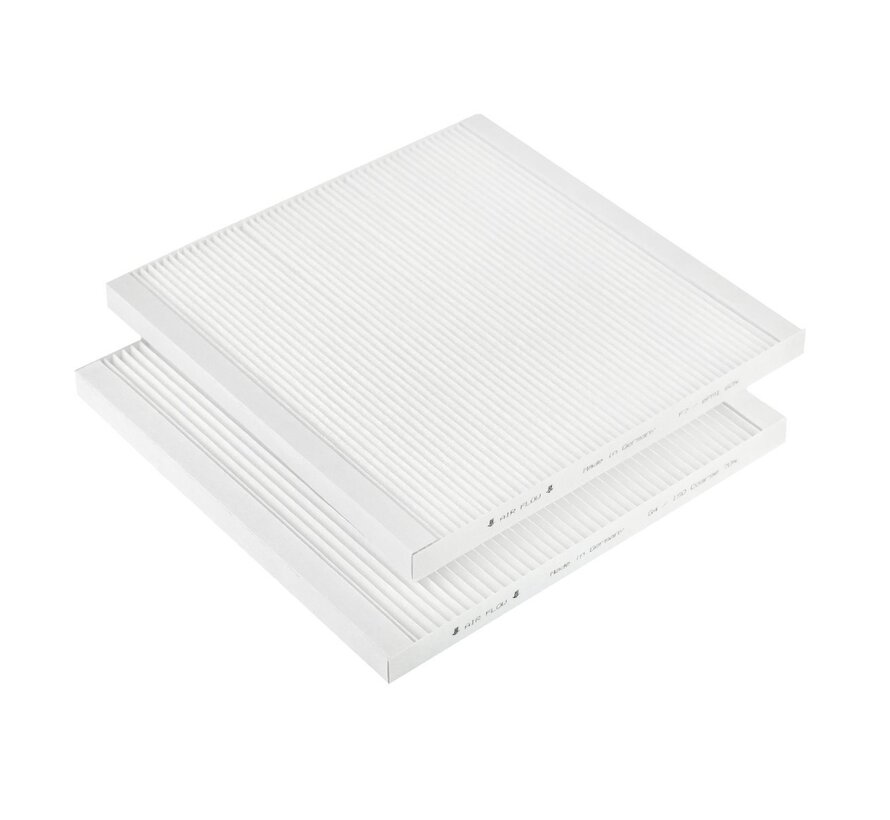 Vasco D275 III/D275EP III filter set - 2 pieces | G4+F7 | 200/216×245×20 mm | HQ-Filters house brand