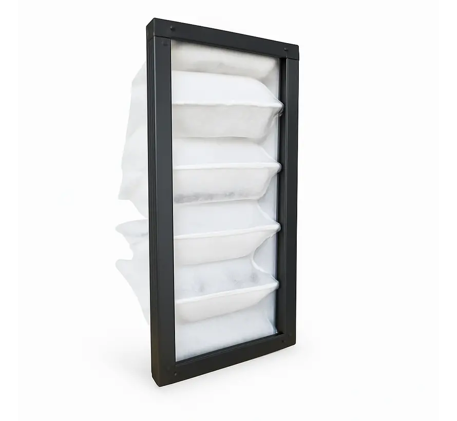 Inventum Ecolution Combi 50L G2 Filter (1 piece) - HQ-Filters Huismerk - 415×190×280 mm - Bag filter with 5 bags - ISO Coarse 50% - Compatible with S1011771