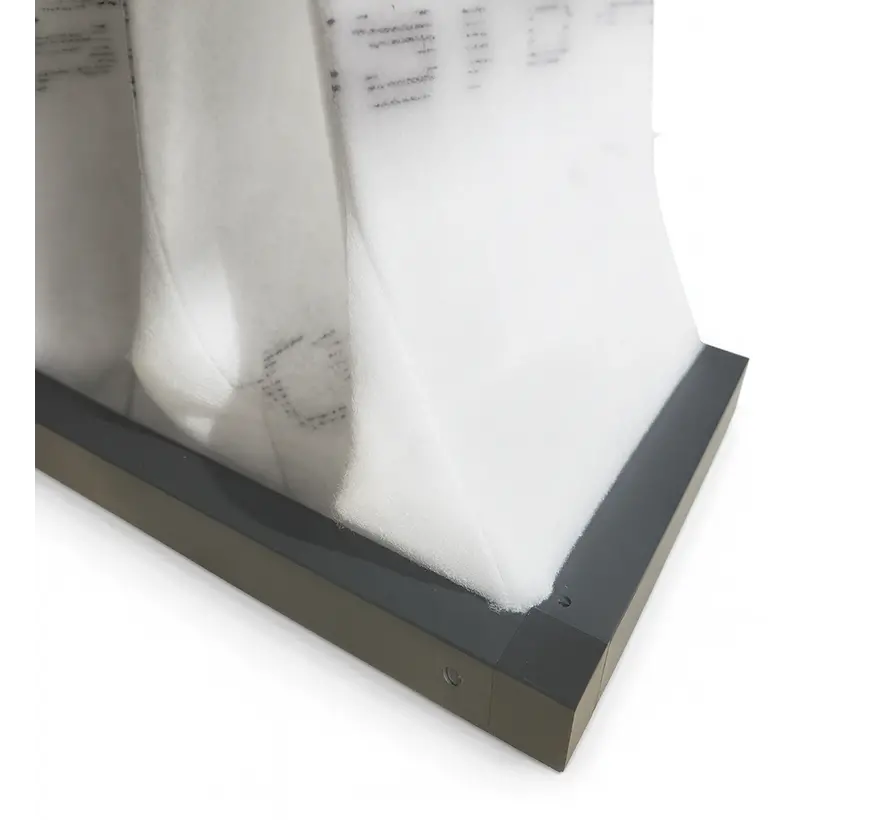 Inventum Ecolution Combi 50L G2 Filter (1 piece) - HQ-Filters Huismerk - 415×190×280 mm - Bag filter with 5 bags - ISO Coarse 50% - Compatible with S1011771