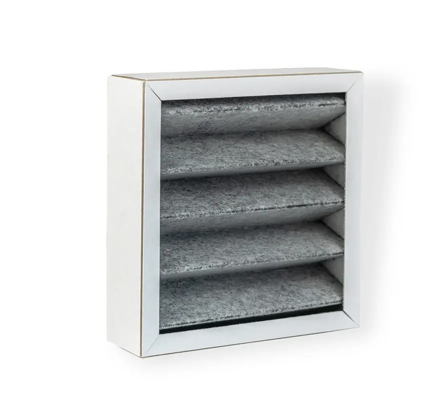 Philips HR4978 Filter - ePM2.5 60% - HQ-Filters Huismerk - 155×150×42 mm - With activated carbon - 482248020137 / LR4978.2 - For Silent-Air nail extractor