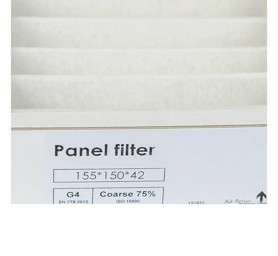 Philips HR4978 Filter (1 piece) - HQ-Filters Huismerk - 155×150×42 mm - ISO Coarse 75% - For Silent-Air nail extractor - 482248020137 / LR4978.2