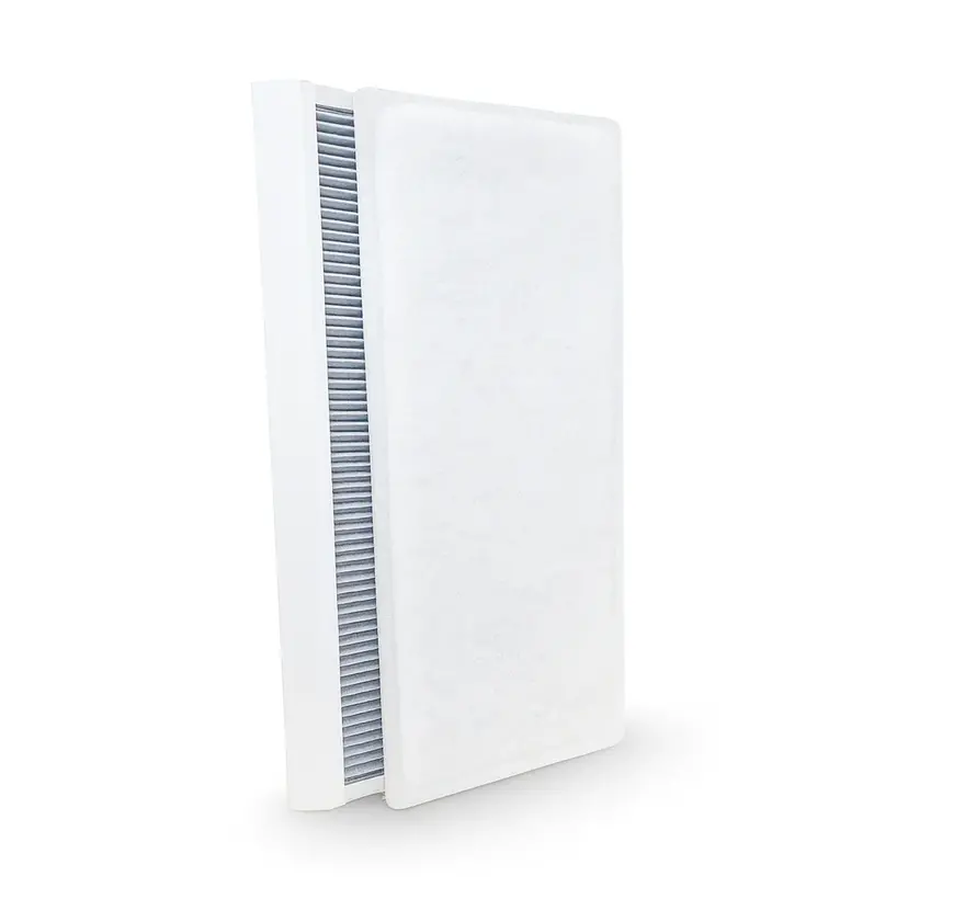 Brink Flair 450 / 600 Filter set (2 pieces) - Original - 202×595 mm - G4 + Carbon filter M5 - ISO ePM2.5 - For clean air and odour removal