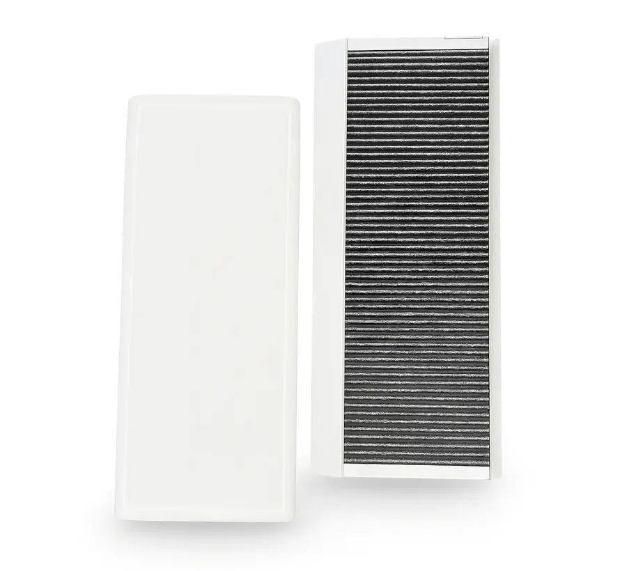 Brink Flair 450 / 600 Filter set (2 pieces) - Original - 202×595 mm - G4 + Carbon filter M5 - ISO ePM2.5 - For clean air and odour removal