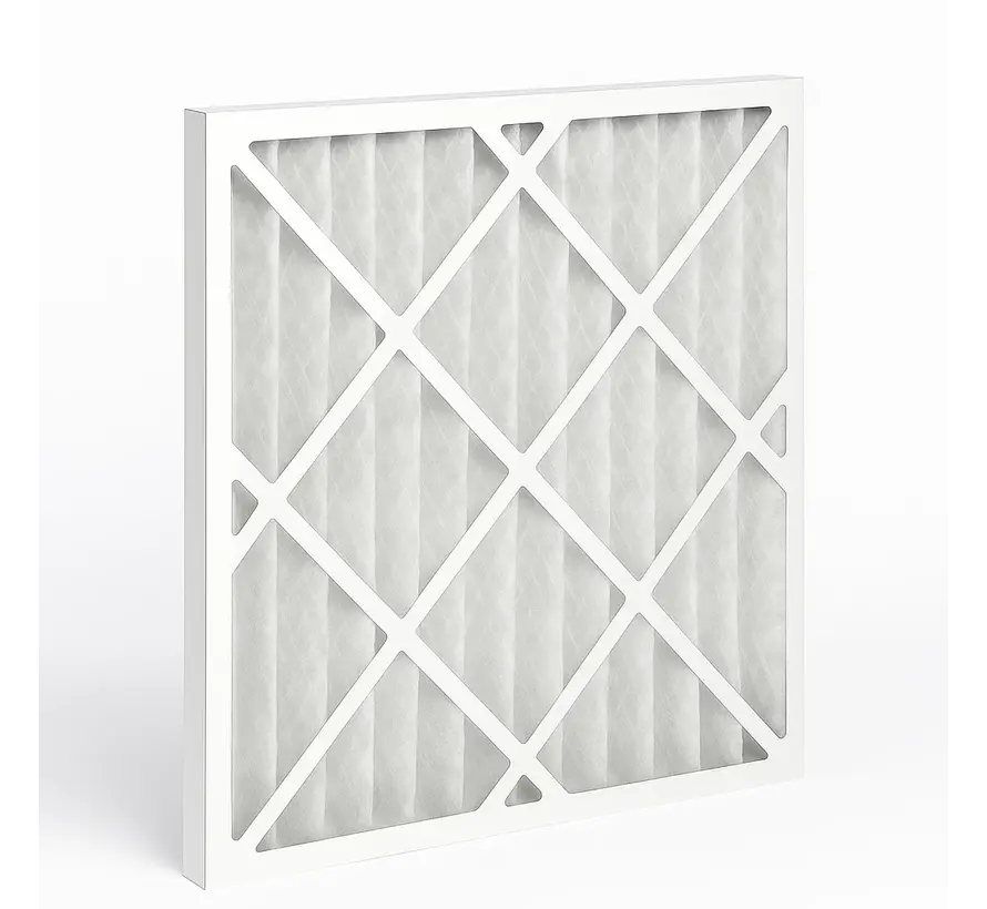 G4 panel filter with cardboard frame – 490 × 490 × 45 mm – ISO Coarse 75% – Suitable for ventilation and air handling systems