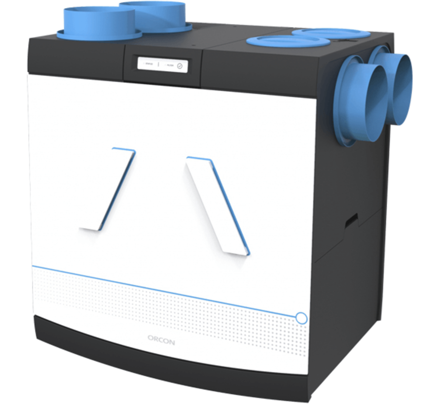 Private label activated carbon supply filter for Orcon HRC 350/450 Ventiflow. ePM1 55% F7 filter with carbon layer to combat odours, OEM size 185×560×23 mm.