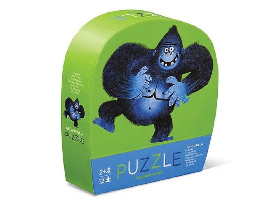 12 pc Mini Puzzle/Go Gorilla