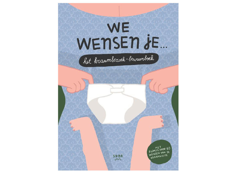 We wensen je - Kraambezoekboek