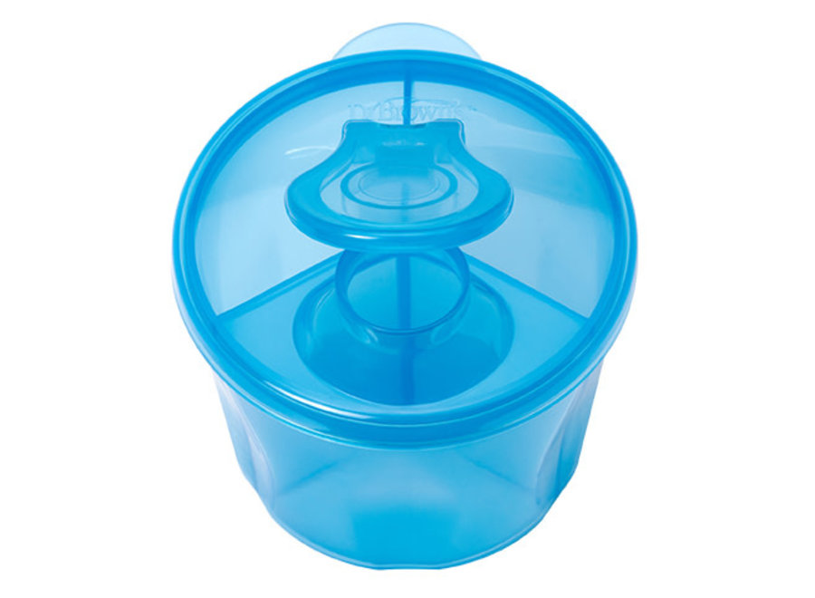 Melkpoeder dispenser blauw