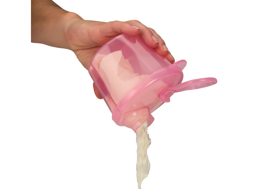 Melkpoeder dispenser roze