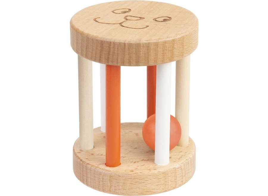 Dikkie Dik - Wooden roll rattle