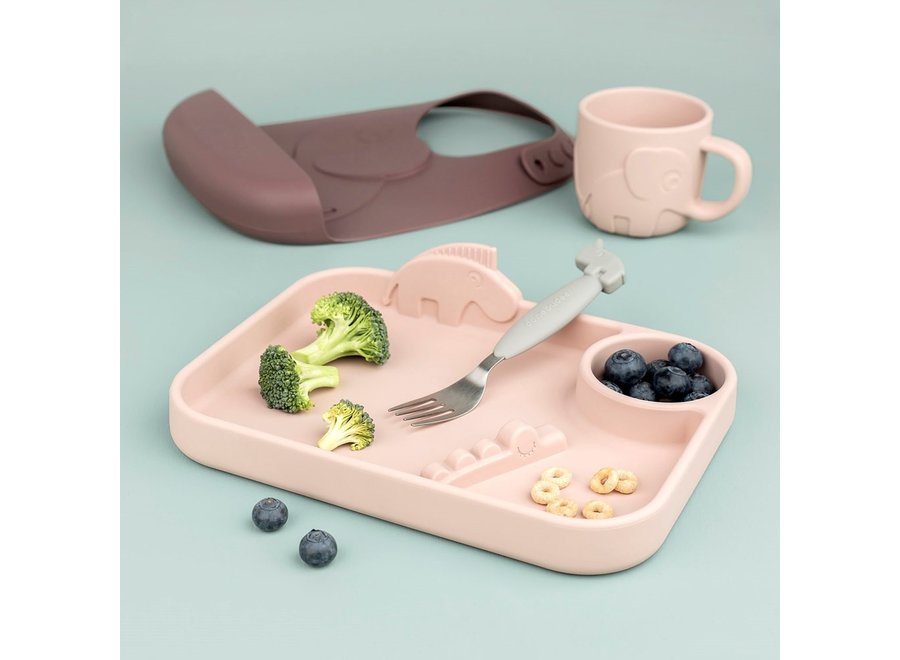 Peekaboo Compartment Plate - Powder