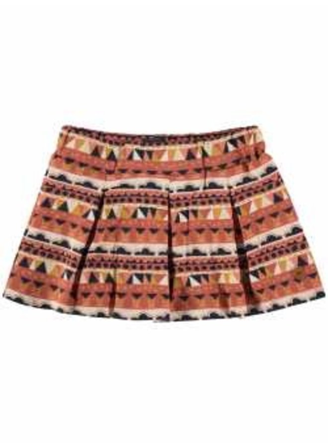 All-over print skirt