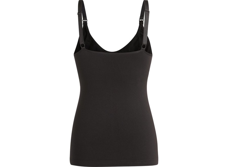 Noppies Seamless Tanktop Zwart