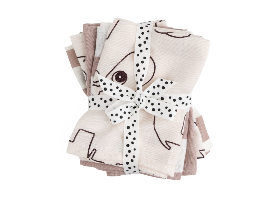 Cloth wipes 5-pack - Deer friends