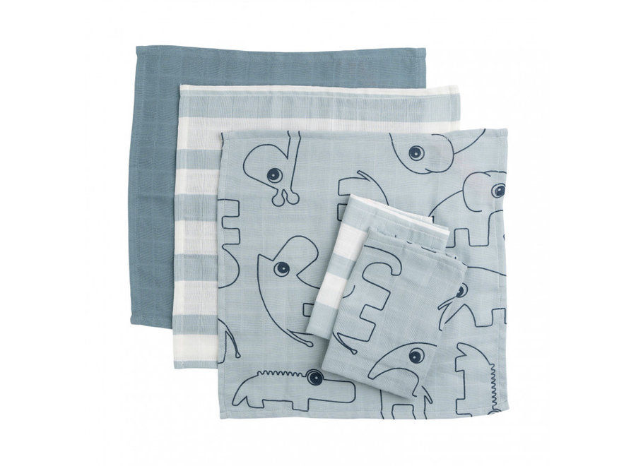 Cloth wipes 5-pack - Deer friends