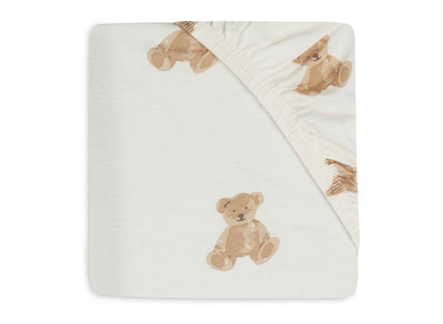 Hoeslaken Jersey 40/50 x80/90cm Teddy Bear