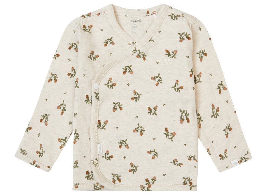 Shirt overlap Longsleeve - Nicosia, oatmeal