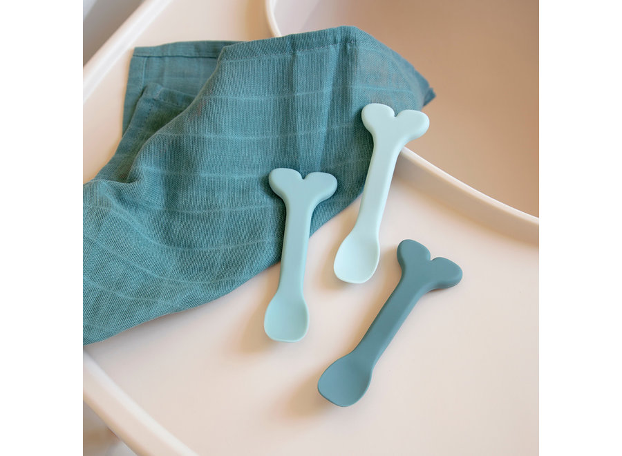 Silicone baby spoon 3-pack