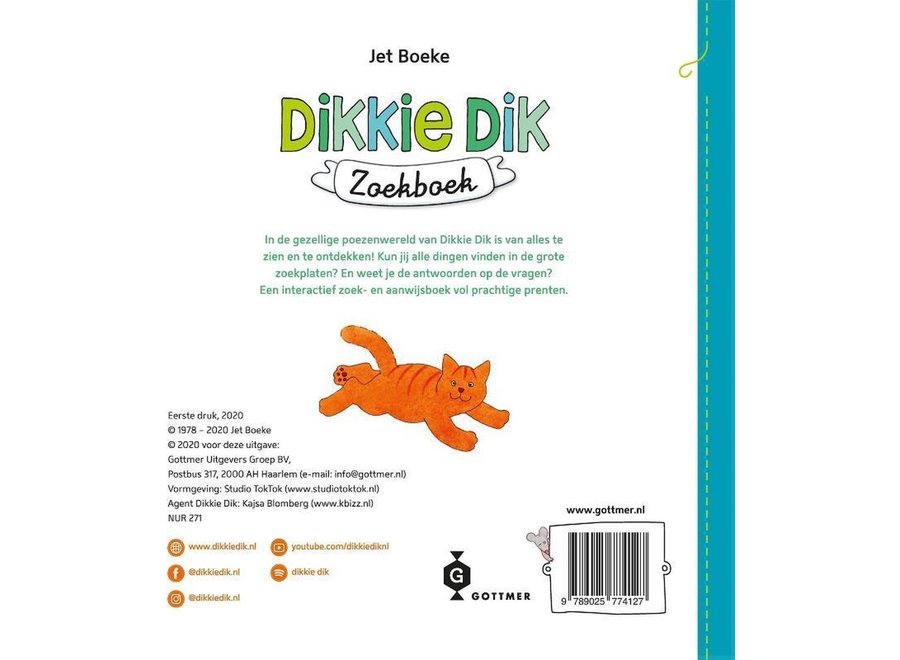 Dikkie Dik - Zoekboek