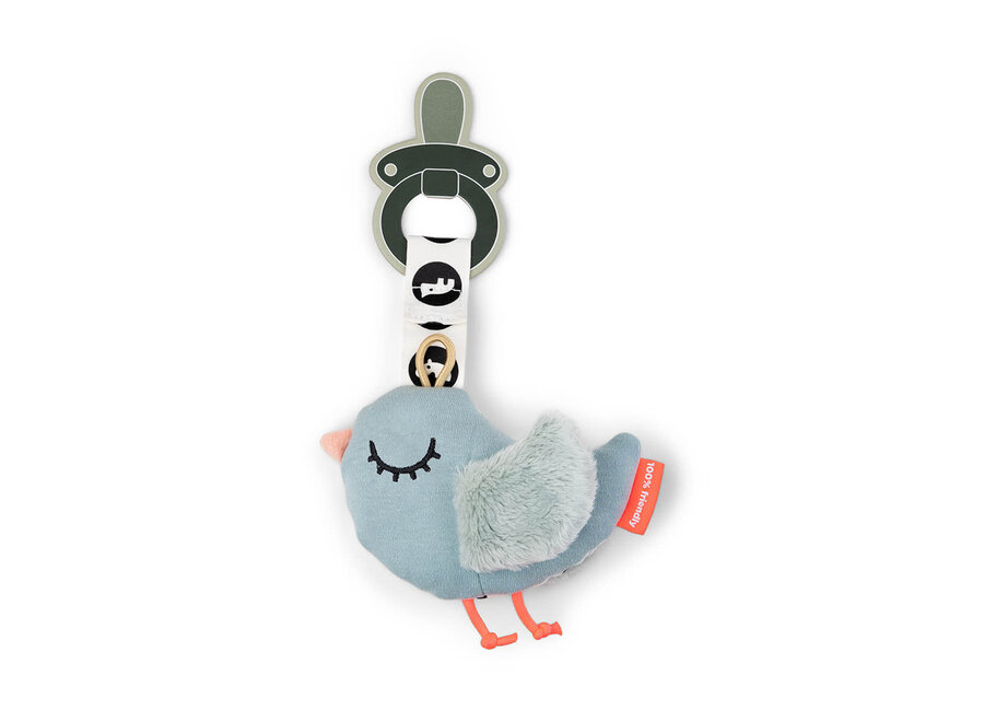 Cozy Keeper Birdie Blue Speenknuffel