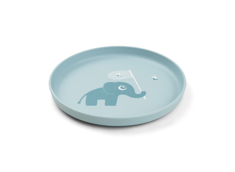 Foodie Plate Elphee Blue