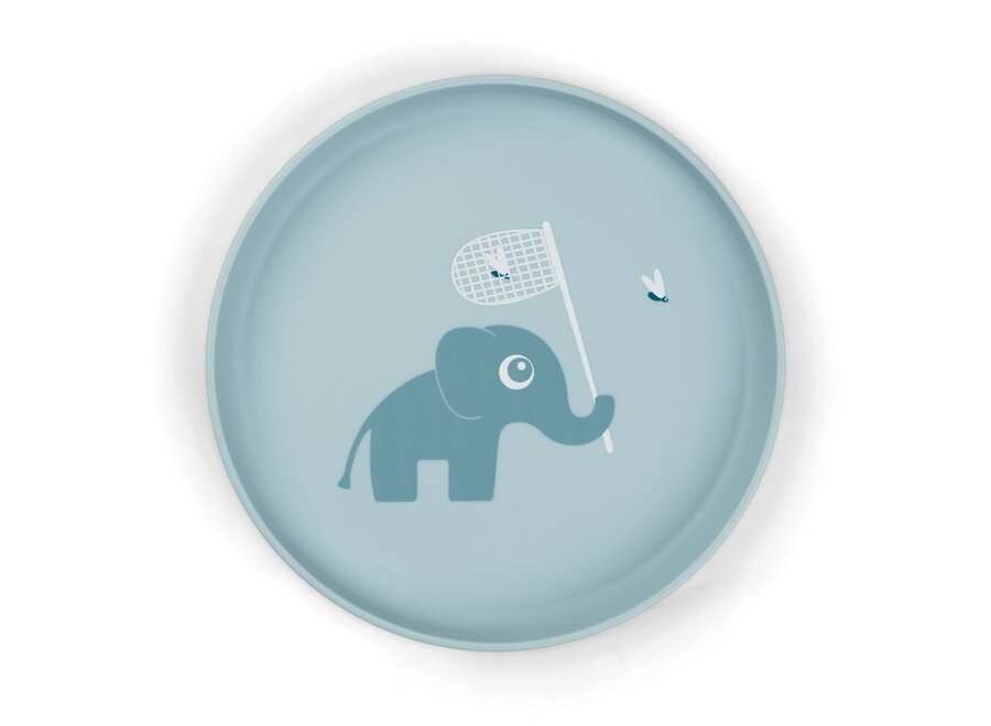 Foodie Plate Elphee Blue