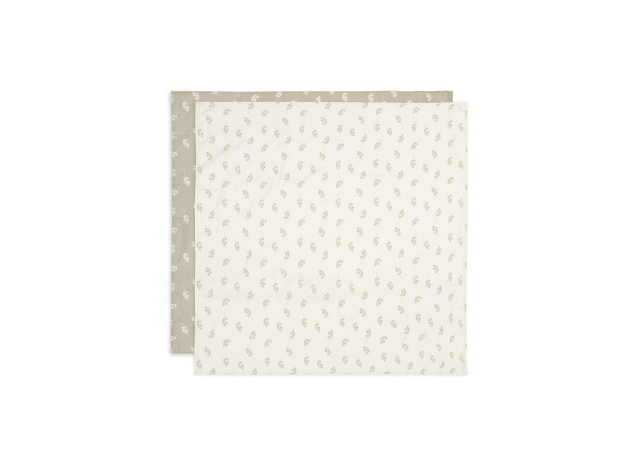 Hydrofiele Doek Large 115x 115cm Twig Olive Green (2pack)