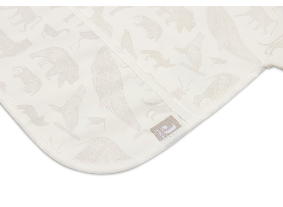 Slab Waterproof met Mouw, Animals Nougat