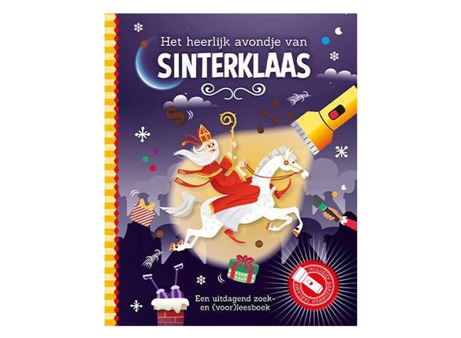 Zaklampboek - Het heerlijk avondje van Sinterklaas