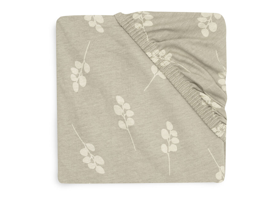 Hoeslaken Jersey 40/50x80/90cm Twig Olive Green