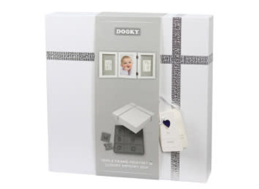 Memory Box Giftset Triple Frame White