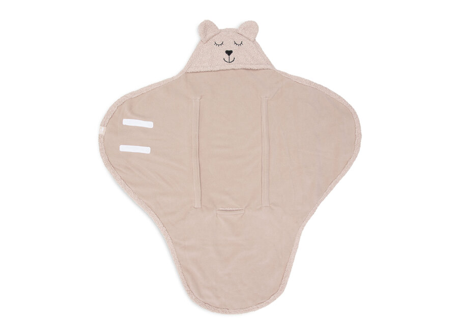 Wikkeldeken Bear Boucle Wild rose
