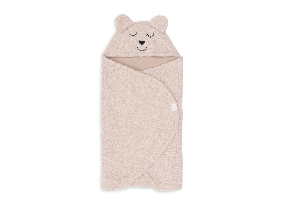 Wikkeldeken Bear Boucle Wild rose