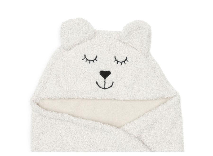 Wikkeldeken Bear Boucle Oat meal