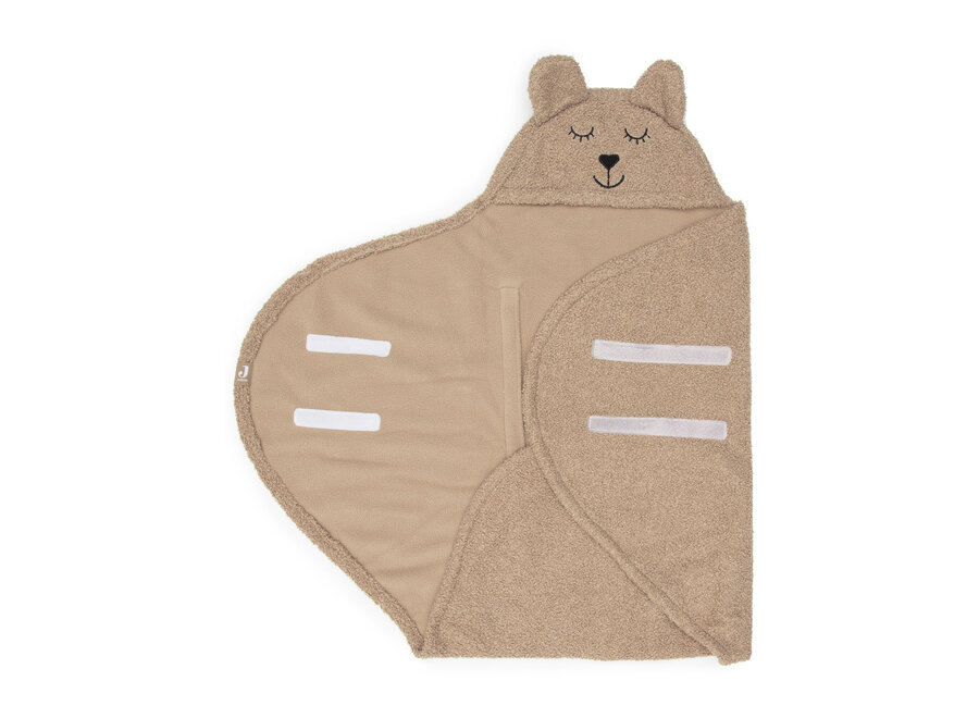 Wikkeldeken Bear Boucle Biscuit