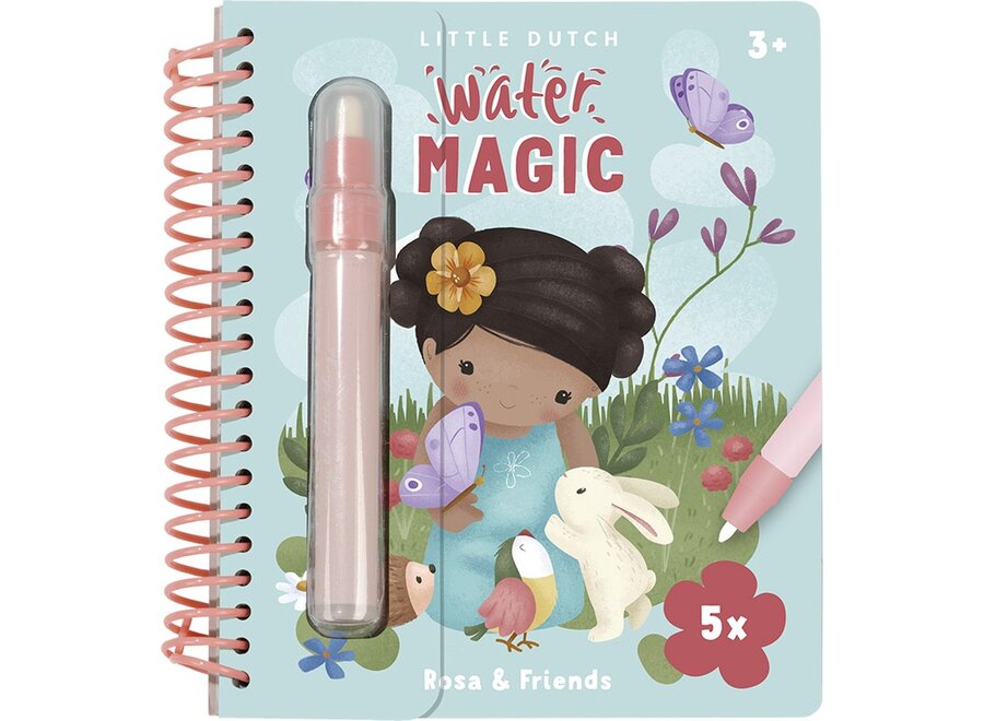 Waterkleurboek Rosa en Friends
