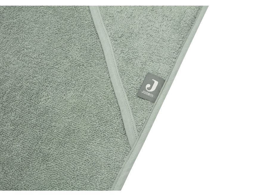 Badcape Badstof 100x 100cm Ash Green