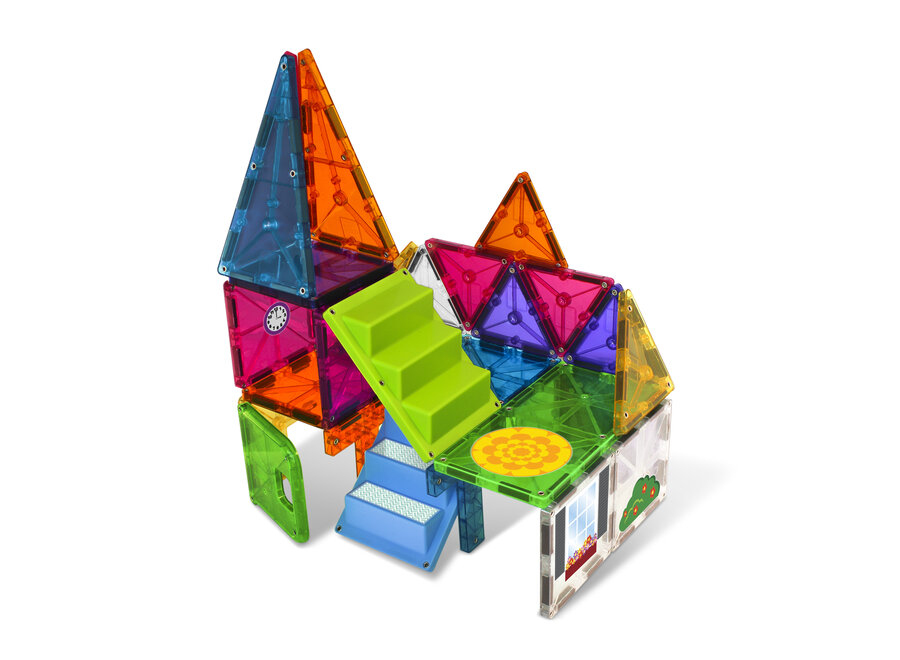 Magna-Tiles Clear Colors 28 stuks House set