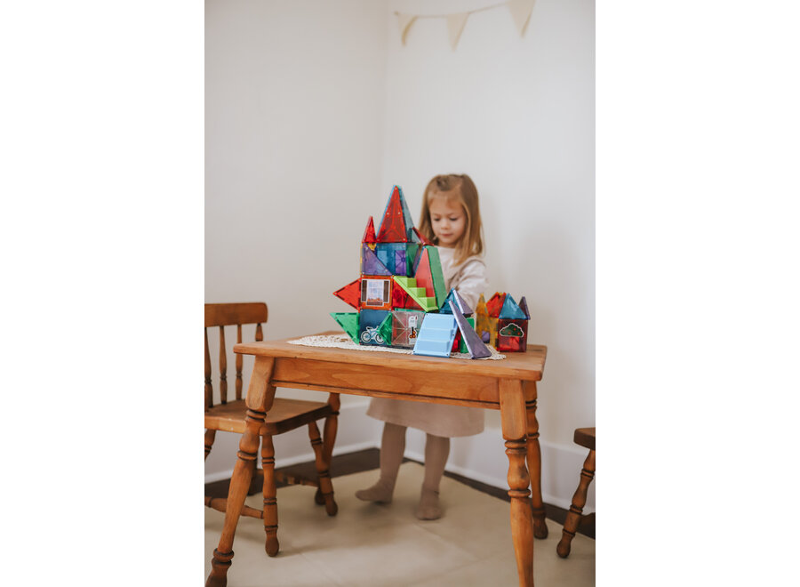 Magna-Tiles Clear Colors 28 stuks House set