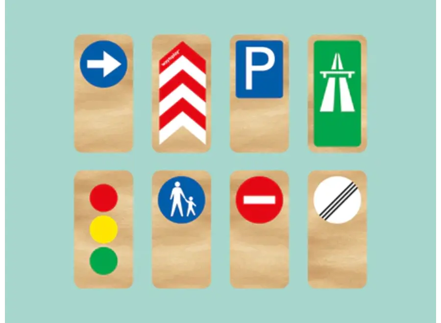 Waytoplay Road Blocks- Traffic Signs
