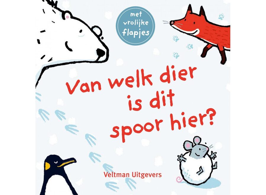 Van welk dier is dit spoor hier (flapjesboek)