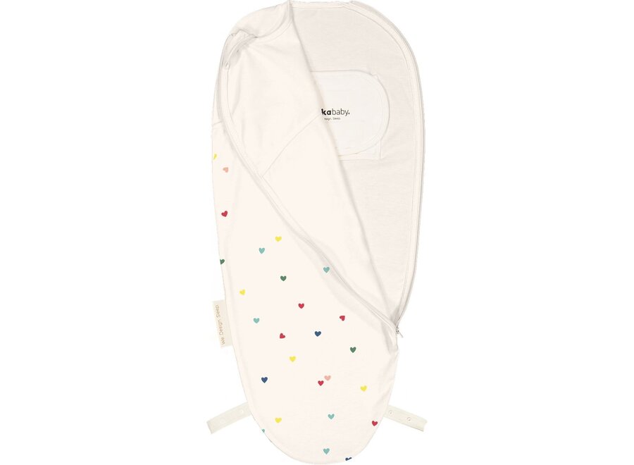 Piep 0/3M Cotton - Hearts Confetti