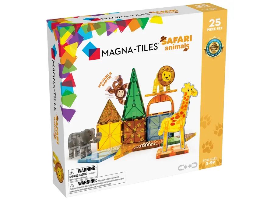 Magna Tiles Safari animals 25 stuks