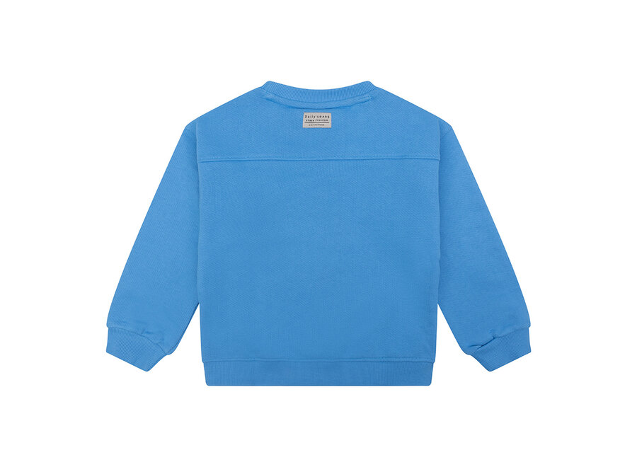 Organic Sweater Oversized DLY7, Soft blue